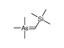 trimethyl(trimethylsilylmethylidene)-λ5-arsane Structure