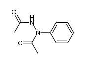 1,2-Diacetyl-1-phenylhydrazine结构式