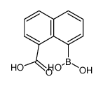 8-Borono-1-naphthoesaeure Structure