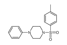 4-Phenyl-1-(p-tolylsulphonyl)piperazine结构式