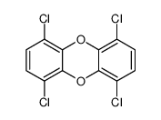 1,4,6,9-tetrachlorodibenzo-p-dioxin结构式