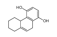 (+-)-4b,5,6,7,8,10-hexahydro-phenanthrene-1,4-diol Structure