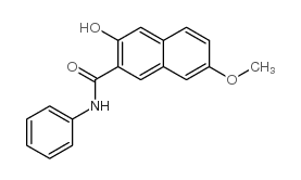 3-hydroxy-7-methoxy-N-phenylnaphthalene-2-carboxamide Structure
