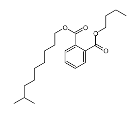 1-O-butyl 2-O-(8-methylnonyl) benzene-1,2-dicarboxylate Structure