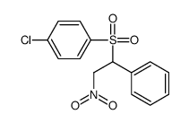 1-chloro-4-(2-nitro-1-phenylethyl)sulfonylbenzene Structure