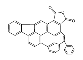 Diindeno[1',2',3':3,4,1'',2'',3'':9,10]perylo[1,12-efg]isobenzofuran-6,8-dione(9CI) Structure