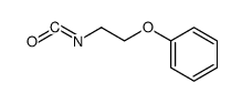 2-phenoxyethylisocyanate Structure