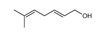 (2E)-6-methylhepta-2,5-dien-1-ol结构式