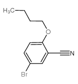 5-BROMO-2-BUTOXY-BENZONITRILE Structure