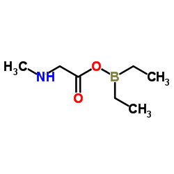 2-[(Diethylboryl)oxy]-N-methyl-2-oxoethanamine结构式