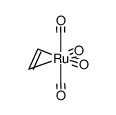 Ru(CO)4(η(2)-C2H4)结构式