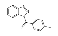 (1(2)H-indazol-3-yl)-m-tolyl-methanone结构式