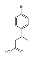 3-(4-Bromophenyl)butanoic acid Structure
