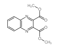 dimethyl quinoxaline-2,3-dicarboxylate结构式