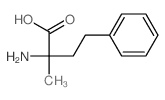 Benzenebutanoic acid, a-amino-a-methyl-结构式