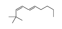 (3Z,5Z)-2,2-Dimethyl-3,5-decadiene Structure