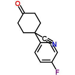 4-Cyano-4-(4-fluorophenyl)cyclohexanone picture