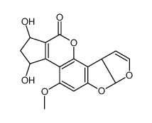 Aflatoxicol H1 structure