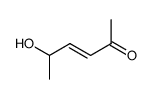 3-Hexen-2-one, 5-hydroxy-, (3E)- (9CI) structure