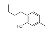 3-Methyl-6-butylphenol structure
