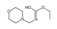 N-(Morpholinomethyl)carbamic acid ethyl ester结构式