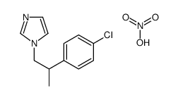 1-[2-(4-chlorophenyl)propyl]imidazole,nitric acid Structure