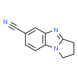 1H-Pyrrolo[1,2-a]benzimidazole-6-carbonitrile,2,3-dihydro-(7CI,9CI) structure
