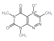 4,8,10-trimethyl-5-oxido-2,3,8,10-tetraza-5-azoniabicyclo[4.4.0]deca-1,3,5-triene-7,9-dione结构式