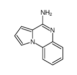 (9CI)-吡咯并[1,2-a]喹噁啉-4-胺结构式