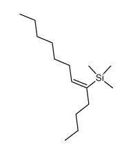 ((E)-1-Butyl-oct-1-enyl)-trimethyl-silane结构式