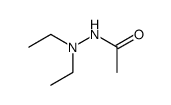 N',N'-diethylacethydrazide结构式