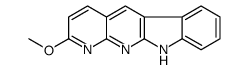 2-methoxy-10H-indolo[2,3-b][1,8]naphthyridine结构式