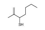 2-methylhept-1-ene-3-thiol Structure