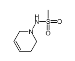 N-(3,6-dihydro-2H-pyridin-1-yl)methanesulfonamide结构式