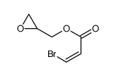oxiran-2-ylmethyl 3-bromoprop-2-enoate结构式