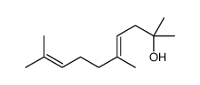 2,5,9-trimethyldeca-4,8-dien-2-ol结构式