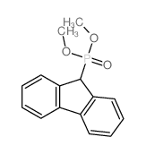 Phosphonic acid,9H-fluoren-9-yl-, dimethyl ester (9CI)结构式