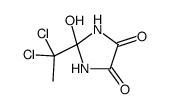 2-(1,1-dichloroethyl)-2-hydroxyimidazolidine-4,5-dione结构式