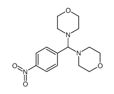 4,4'-(4-Nitrobenzylidene)dimorpholine Structure