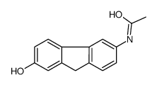 N-(7-hydroxy-9H-fluoren-3-yl)acetamide结构式