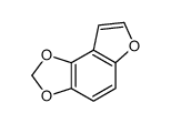 Furo[3,2-e]-1,3-benzodioxole (9CI) structure