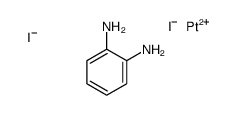 benzene-1,2-diamine,platinum(2+),diiodide Structure