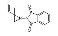 2-(2-ethenyl-2-methylaziridin-1-yl)isoindole-1,3-dione结构式