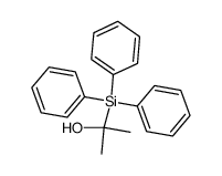 2-triphenylsilyl-2-propanol Structure