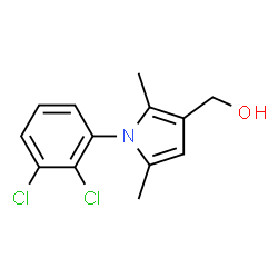 1-(2,3-DICHLOROPHENYL)-2,5-DIMETHYL-1H-PYRROLE-3-METHANOL结构式