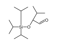 (2R)-3-methyl-2-tri(propan-2-yl)silyloxybutanal Structure