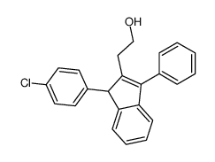 2-[1-(4-chlorophenyl)-3-phenyl-1H-inden-2-yl]ethanol Structure