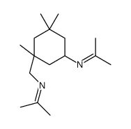 1,3,3-Trimethyl-N-(1-methylethylidene)-5-[(1-methylethylidene)amino]cyclohexanemethanamine结构式