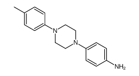 1-(4-METHYLPHENYL)-4-(4-AMINOPHENYL ) PIPERAZINE Structure
