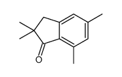 2,2,5,7-四甲基-1-茚酮结构式